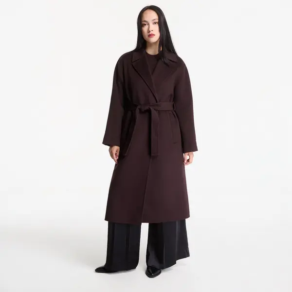 Calvin Klein Палта Calvin Klein Classic Df Wool Wrap Coat Dark Brown L