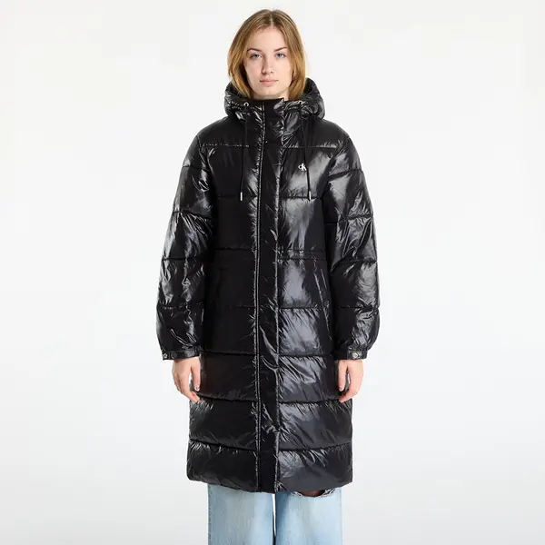 Calvin Klein Палта Calvin Klein Jeans Shine Long Puffer Coat Black XXS