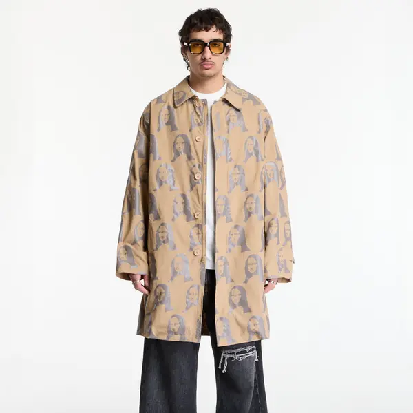 PLEASURES Палта PLEASURES Mona Single Breasted Coat Beige S/M