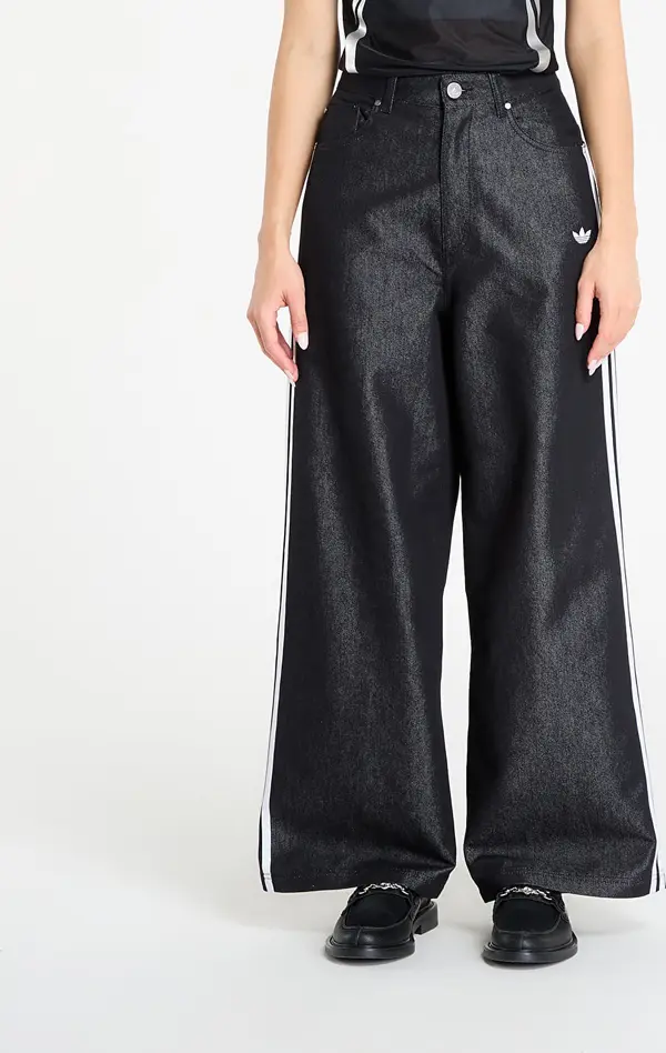 adidas Originals Панталони adidas Adilenium Season 4 Teamgeist Baggy Shine Denim Joggers Black 28