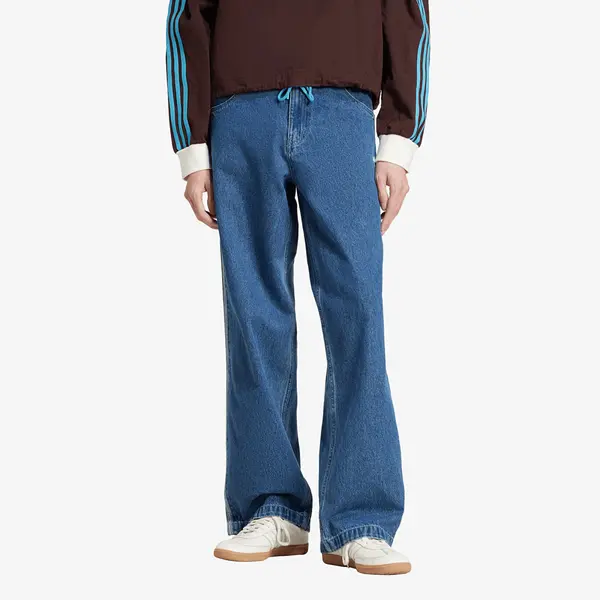 adidas Originals Панталони adidas Firebird Adicolor Denim Pants Medium Blue Denim 35