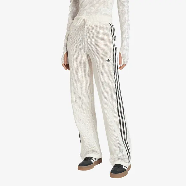 adidas Originals Панталони adidas Knitted Crochet Firebird Track Pants Off White M