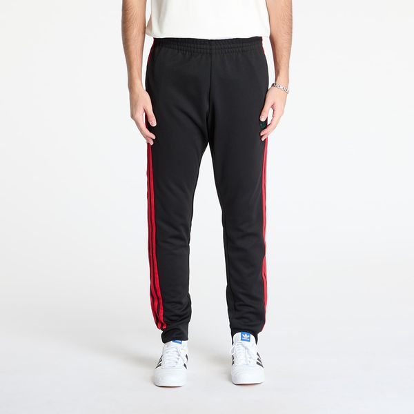 adidas Originals Панталони adidas Sst Adicolor Classics Trackpant Black/ Better Scarlet S