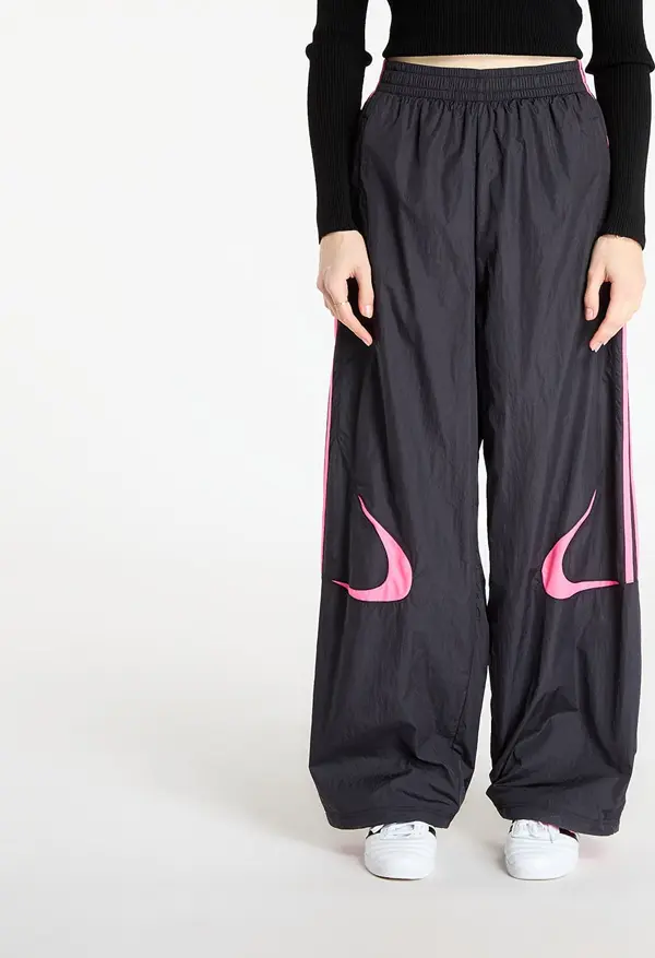 Adidas Панталони adidas Teamgeist Adicolor Oversized Track Tracksuit Bottoms Black S