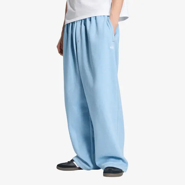 adidas Originals Панталони adidas Trefoil Essentials Melange Baggy Open Hem Pants Light Blue Mel XXL