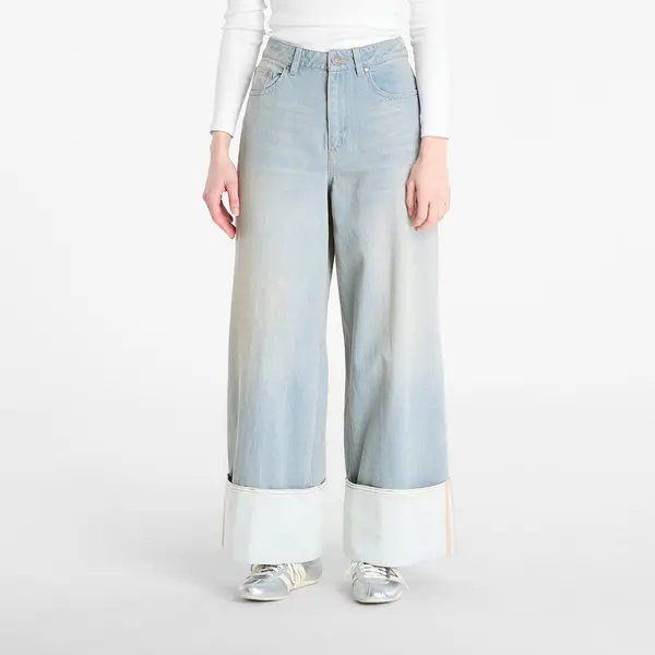adidas Originals Панталони adidas Vintage Wide Leg Jeans Light Denim/ Off White W28/L30