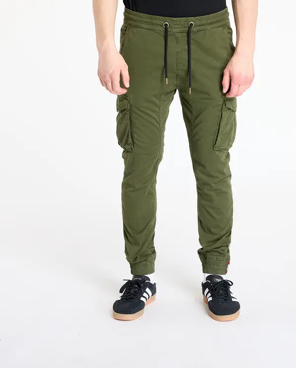 Alpha Industries Панталони Alpha Industries Cotton Twill Jogger Dark Olive XL