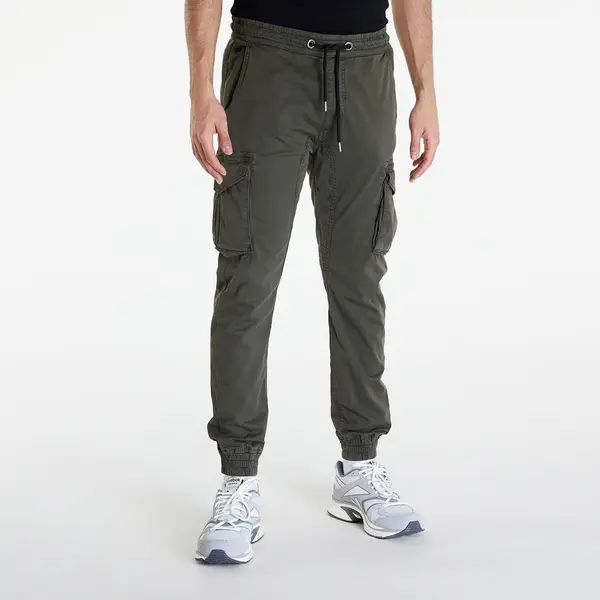 Alpha Industries Панталони Alpha Industries Cotton Twill Jogger Grey/ Black M
