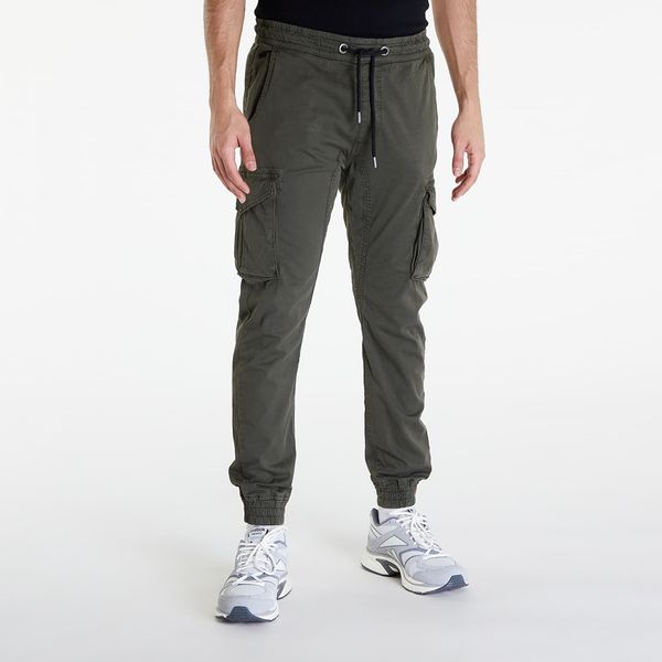 Alpha Industries Inc. Панталони Alpha Industries Cotton Twill Jogger Grey/ Black S