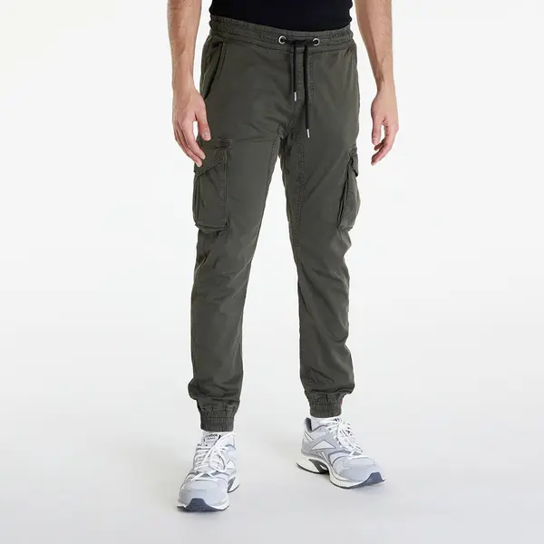 Alpha Industries Панталони Alpha Industries Cotton Twill Jogger Grey/ Black S