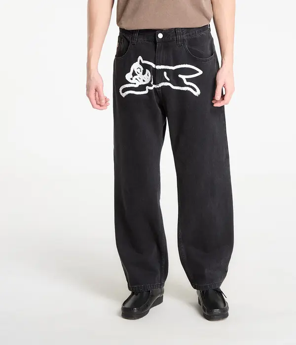 Billionaire Boys Club Icecream Панталони Billionaire Boys Club Icecream Spray Paint Running Dog Double Scoop Denim Pants Black 32