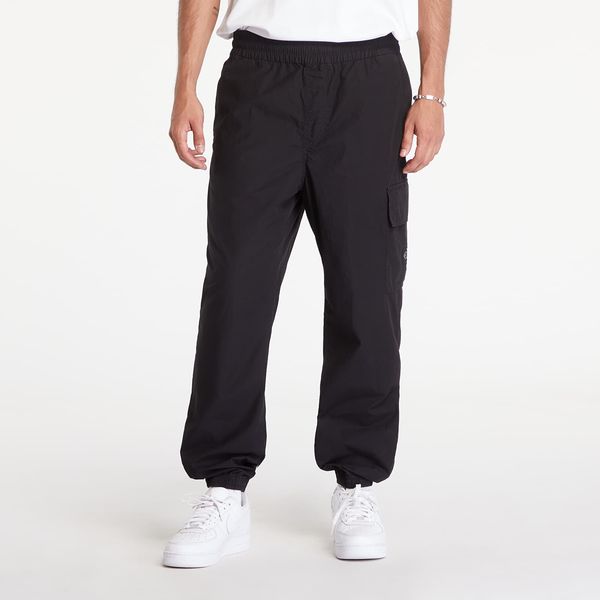 Calvin Klein Панталони Calvin Klein Jeans Cotton Poplin Utility Pants Black L