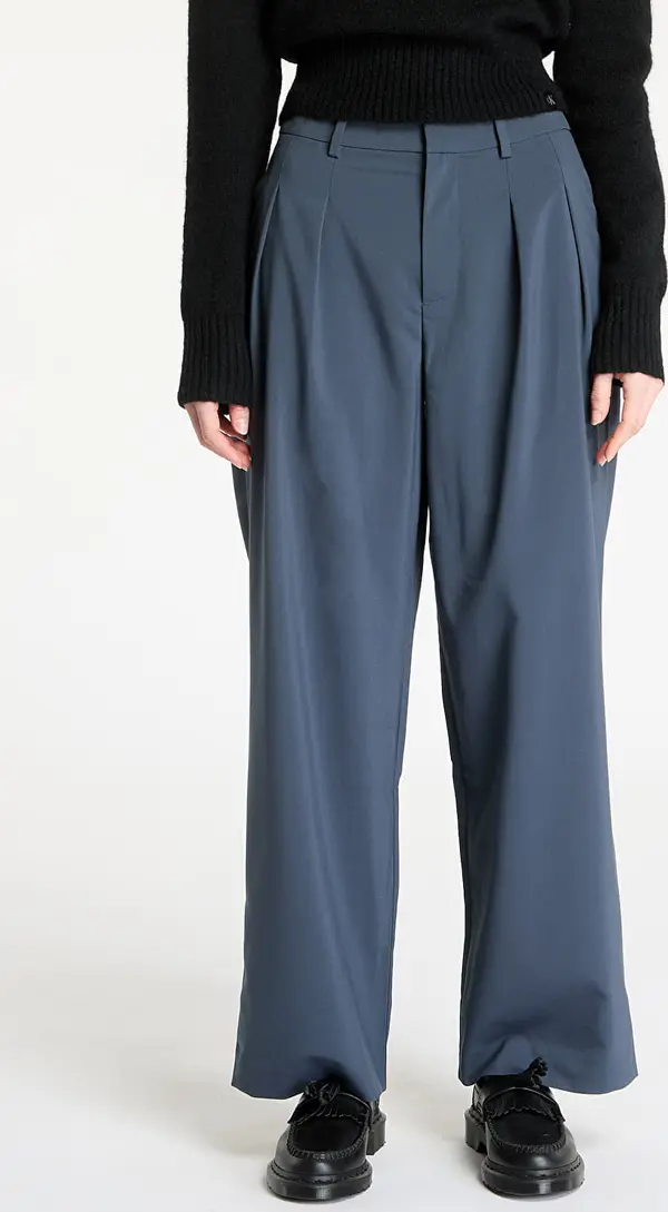 Calvin Klein Панталони Calvin Klein Jeans Tailored Wide Leg Pants Blue 29
