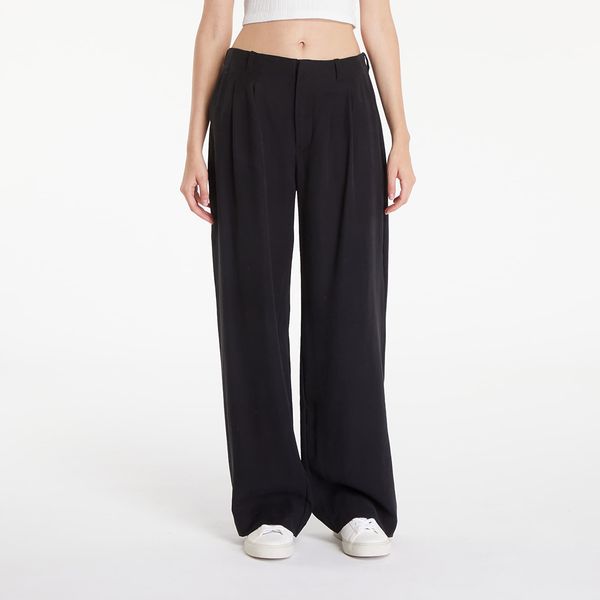 Calvin Klein Панталони Calvin Klein Jeans Viscose Relaxed Chino Pants Black XS