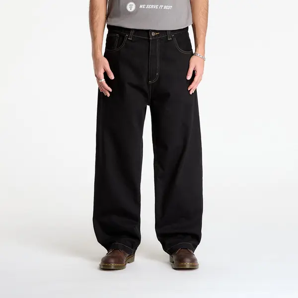 Carhartt WIP Панталони Carhartt WIP Brandon Pant Black Rinsed L