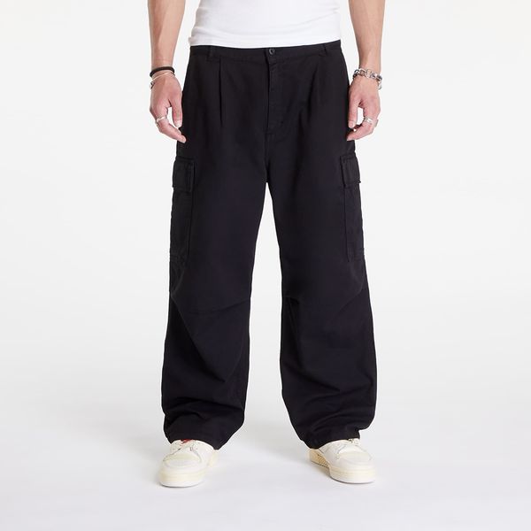 Carhartt WIP Панталони Carhartt WIP Cole Cargo Pant Black Garment Dyed 26