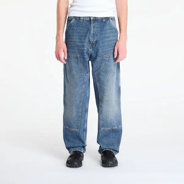 Carhartt WIP Панталони Carhartt WIP OG Double Knee Pant Blue Dark Used Wash L
