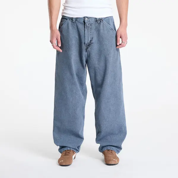 Carhartt WIP Панталони Carhartt WIP OG Single Knee Pant Black/ Blue Fog Garment Dyed XS