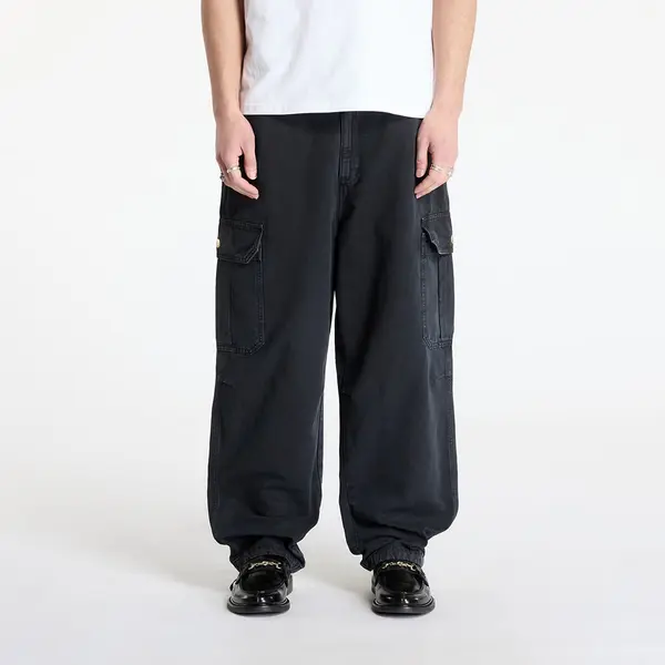 Carhartt WIP Панталони Carhartt WIP Stanton Cargo Pant UNISEX Black Stone Dyed XS