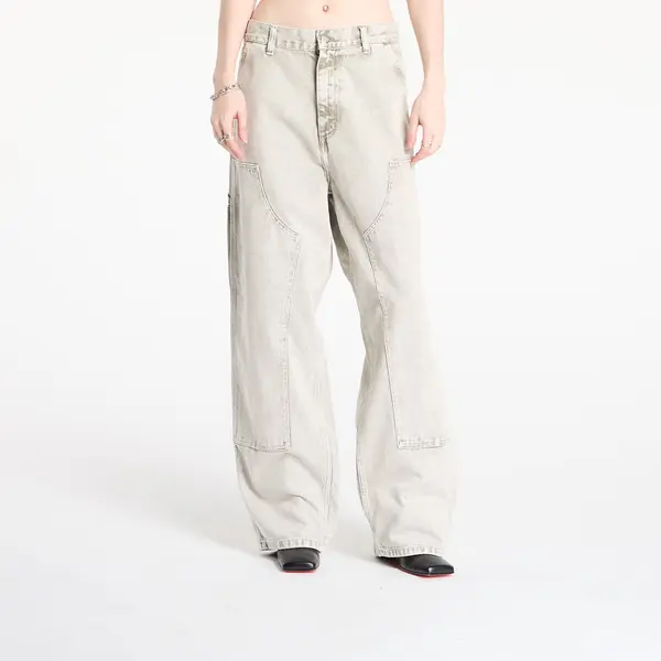 Carhartt WIP Панталони Carhartt WIP W' Brandon Double Knee Pant Opuntia Chalk Wash L