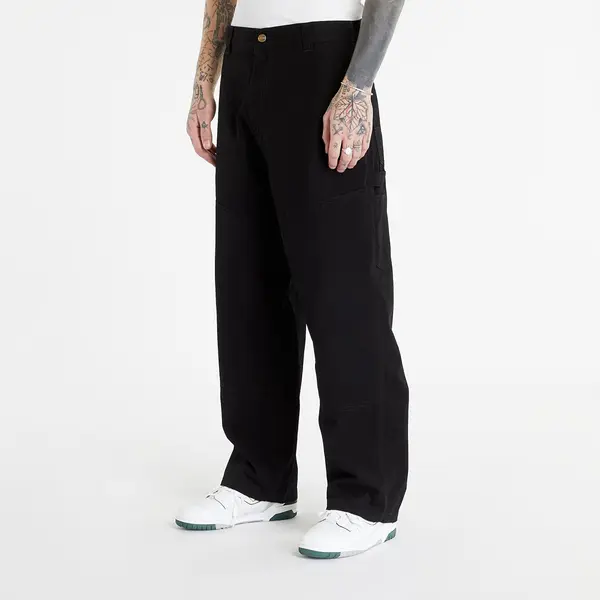 Carhartt WIP Панталони Carhartt WIP Wide Panel Pant Black Rinsed XS