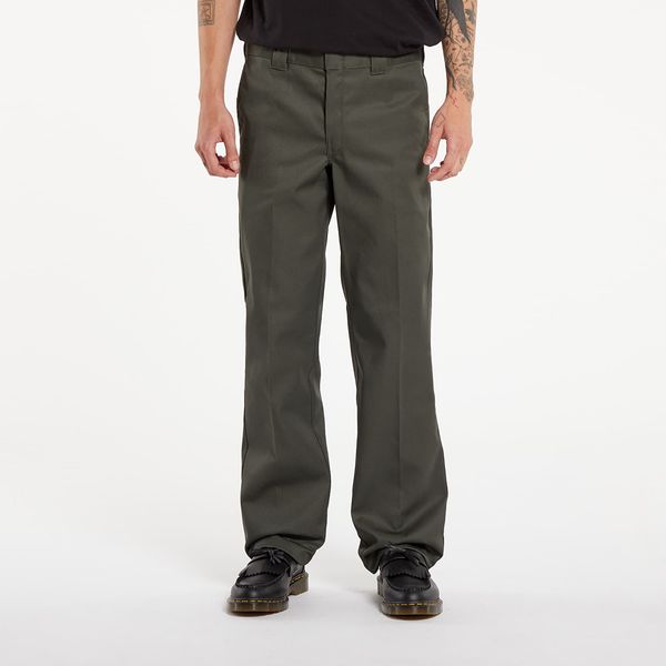 Dickies Панталони Dickies Original 873 Slim Straight Work Pant Olive Green W30/L30