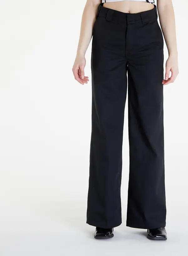 Dickies Панталони Dickies Wide Leg Work Pant Black W25