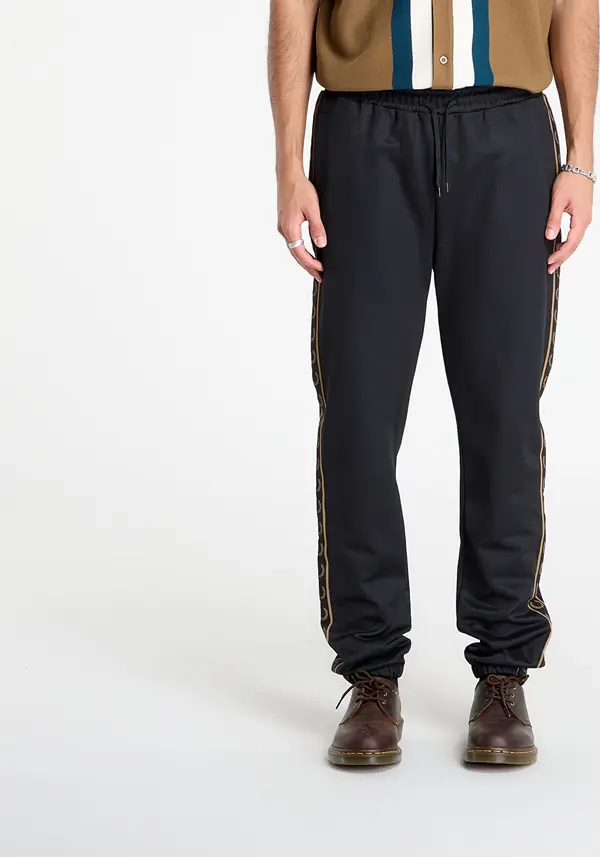 FRED PERRY Панталони FRED PERRY Contrast Tape Track Pant Black/ Shadedston XXL