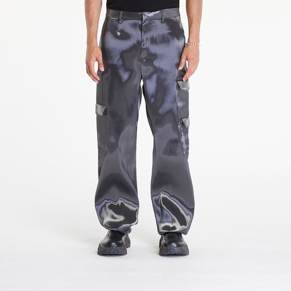 HELIOT EMIL Панталони HELIOT EMIL Liquid Metal Cargo Pants Metalic 48