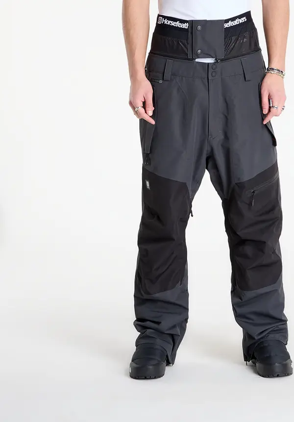 Horsefeathers Панталони Horsefeathers Nelson Pants Phantom/ Black L