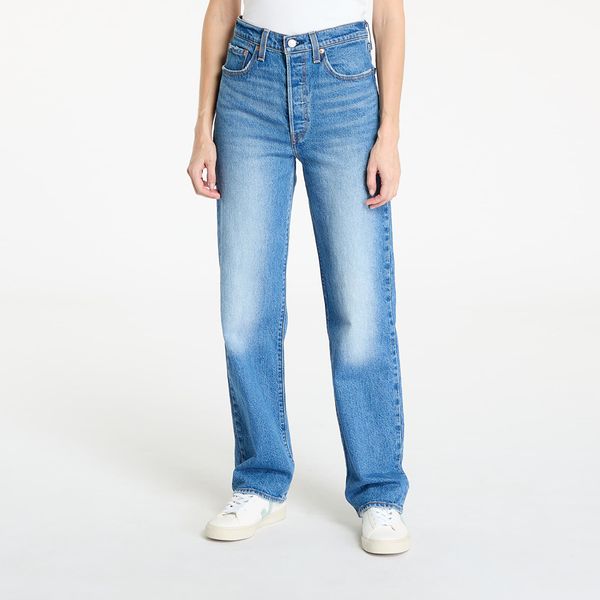 Levi's® Панталони Levi's® Ribcage Full Length Jeans Blue W29/L32