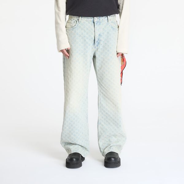 MISBHV Панталони MISBHV Monogram Ocean Washed Jeans Pale Blue 32