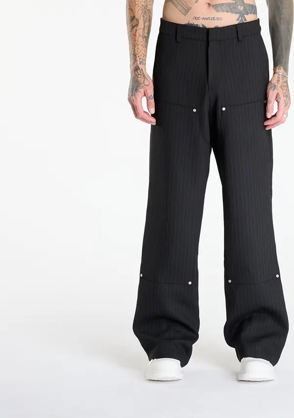 MISBHV Панталони MISBHV Pinstripe Carpenter Trousers Black 54
