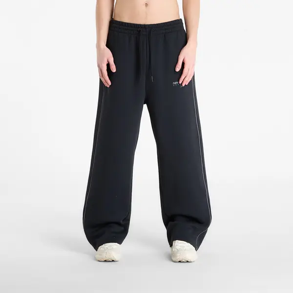 New Balance Панталони New Balance Linear Graphic Fleece Pant Black M