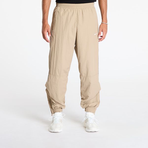 Nike Панталони Nike Solo Swoosh Men's Track Pants Khaki/ White S