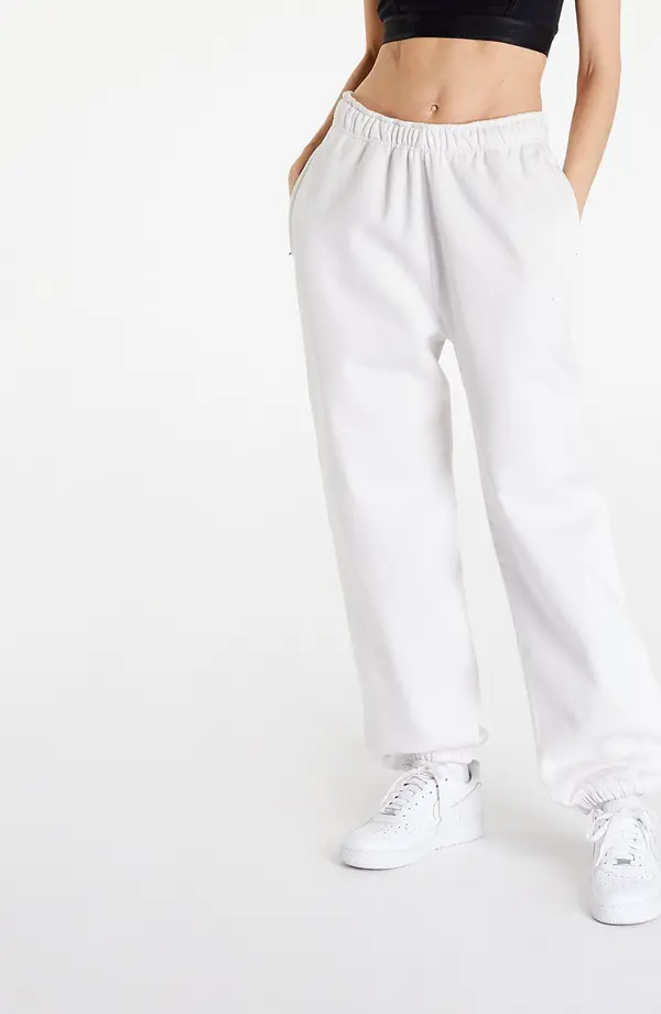 Nike Панталони Nike Solo Swoosh Women's Fleece Pants Phantom/ White M