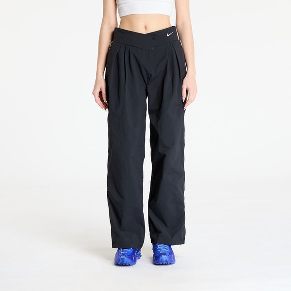 Nike Панталони Nike Sportswear Collection Women's Asymmetric Waist Trousers Black/ Lt Iron Ore/ White XS