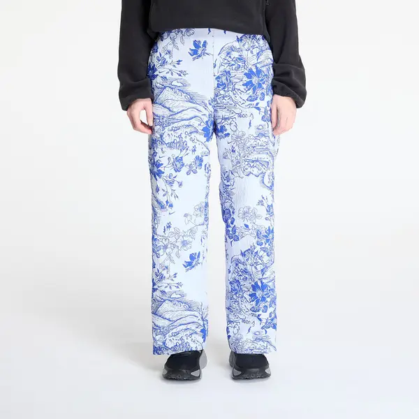 Nike Панталони Nike Sportswear Collection Women's Mid-Rise Jacquard Track Pants White/ Hyper Royal/ White L