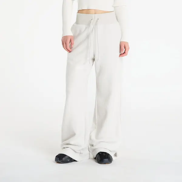 Nike Панталони Nike Sportswear Phoenix Plush Women's High-Waisted Wide-Leg Cozy Fleece Pants Light Bone/ Sail XL