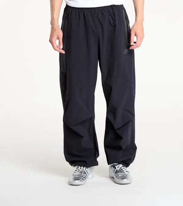 Nike Панталони Nike Tech Men's Woven Oversized Pants Black/ Black/ Black S