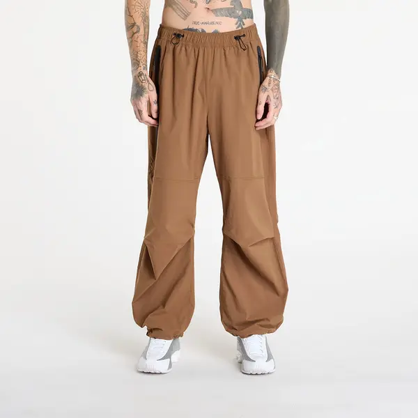 Nike Панталони Nike Tech Men's Woven Oversized Pants Mosswood Brown/ Mosswood Brown/ Black L