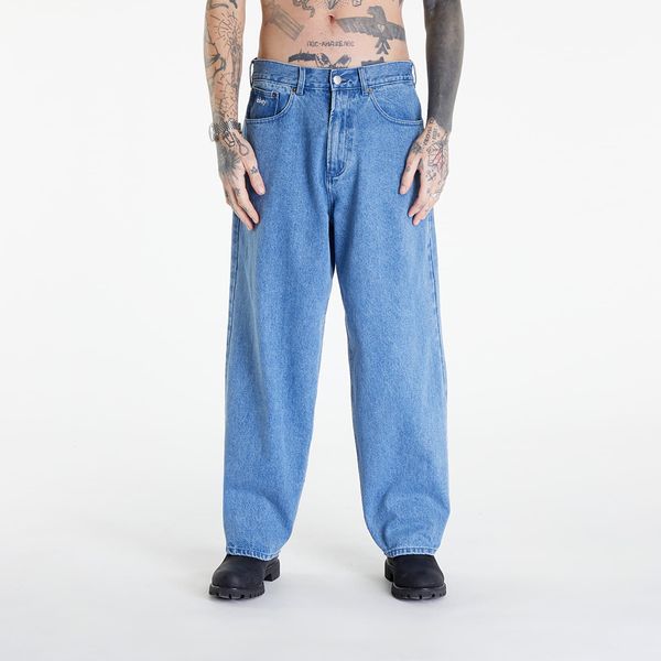 OBEY Clothing Панталони OBEY Bigwig Baggy Denim Light Indigo W33