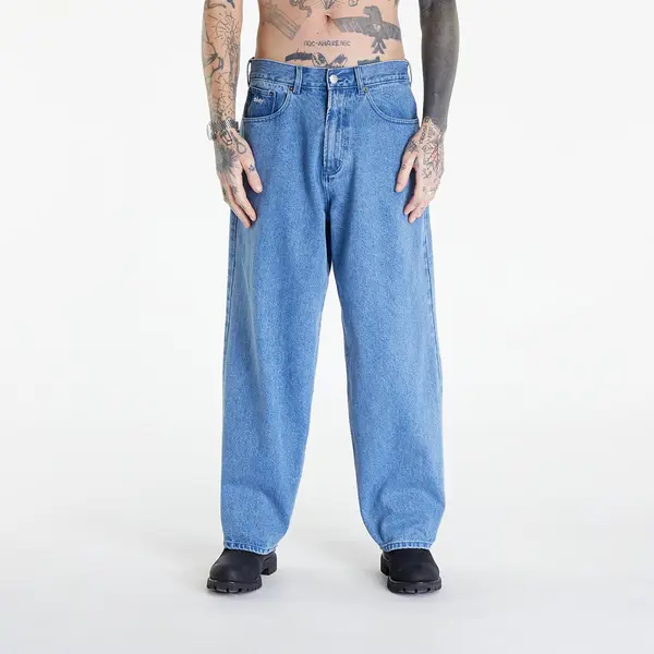 OBEY Clothing Панталони OBEY Bigwig Baggy Denim Light Indigo W34
