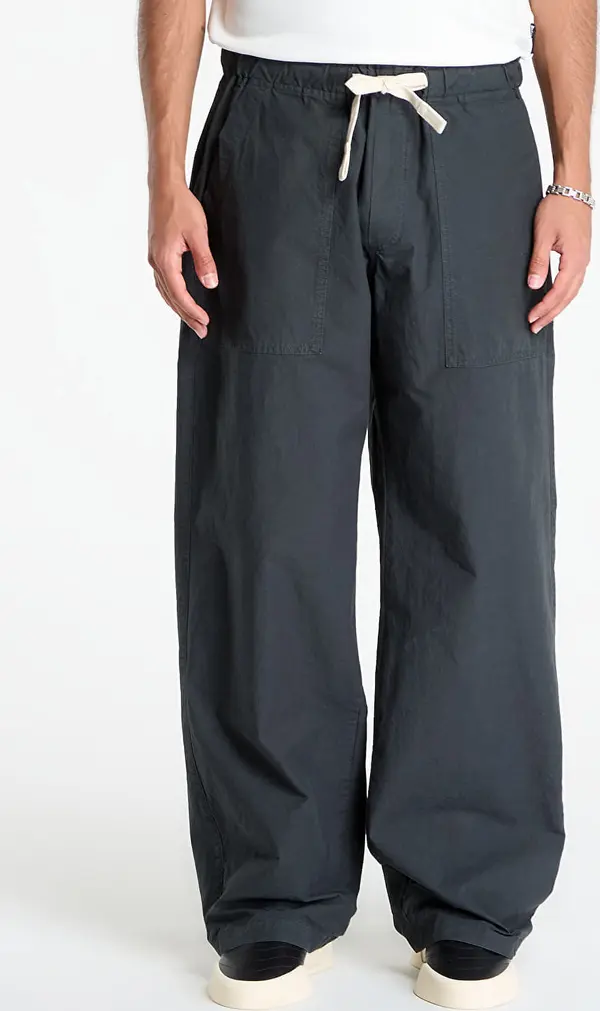 Palm Angels Панталони Palm Angels Curved Logo Loose Pants Vintage Vintage Black/ Black M