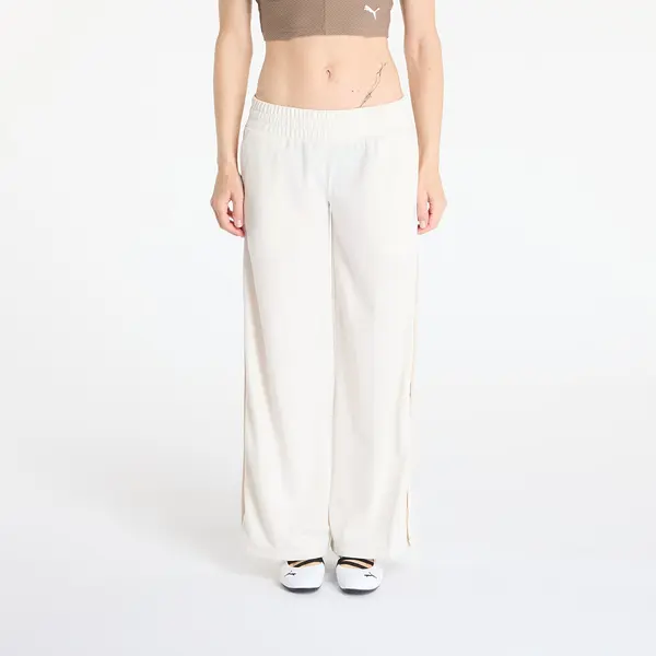 Puma Панталони Puma Wardrobe Essentials Low Rise Popper Pants Alpine Snow L