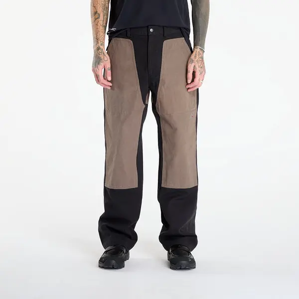 ROA Панталони ROA Fomes Double Knee Washed Canvas Pant Black/ Grey XL