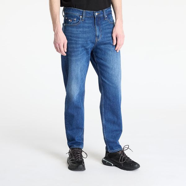 Tommy Hilfiger Панталони Tommy Jeans Isaac Relaxed Tapered Jeans Denim Dark W29/L32