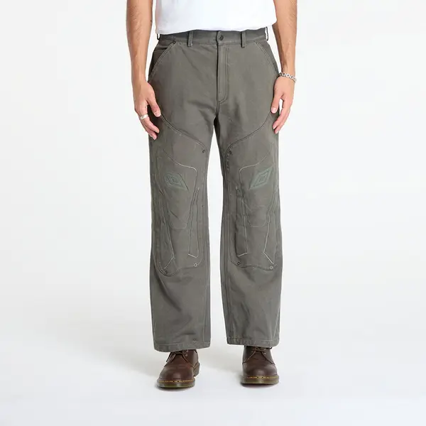 Umbro Панталони Umbro Shinguard Canvas Pants Dark Olive L
