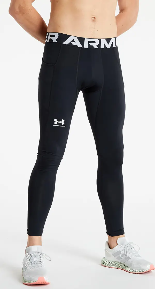 Under Armour Панталони Under Armour Cg Armour Leggings Black/ White XL