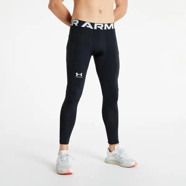 Under Armour Панталони Under Armour Cg Armour Leggings Black/ White XL